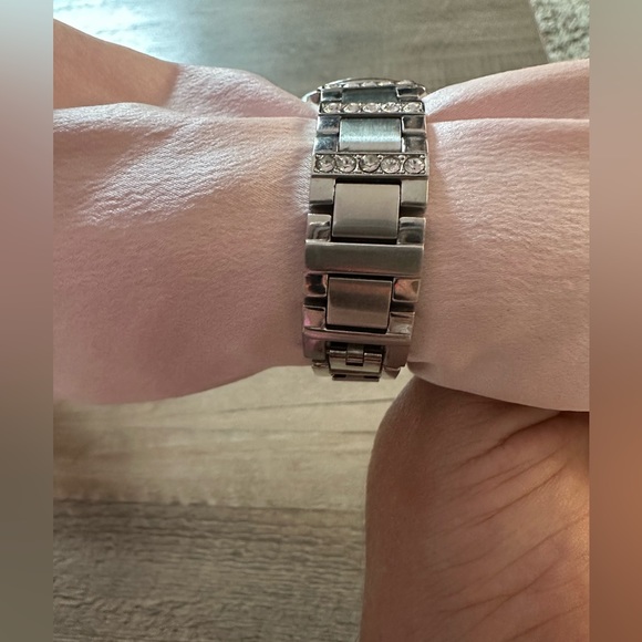 Women’s Jesse Fossil Watch White-Dial Glitz Dress - Picture 3 of 12